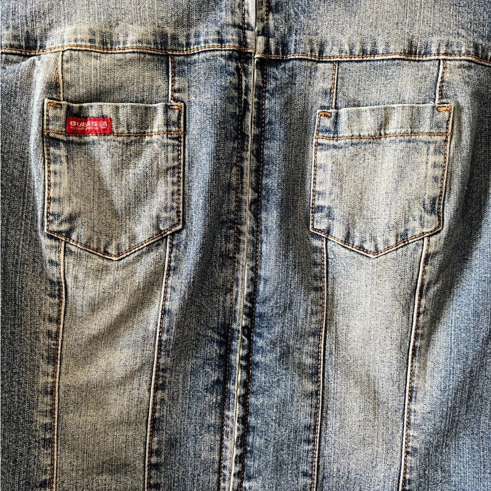 Vintage Denim | Guess | Women’s Jacket| Size L - Picture 2 of 8